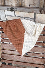 Load image into Gallery viewer, SMALL Polka Dot Coffee Wild Rag - Mavictoria Designs Hot Press Express
