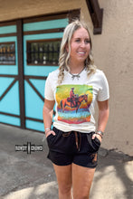 Load image into Gallery viewer, Blazin&#39; Trails Tee - Mavictoria Designs Hot Press Express

