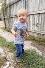 Load image into Gallery viewer, KIDS Happy Hereford Tee- BROWN - Mavictoria Designs Hot Press Express
