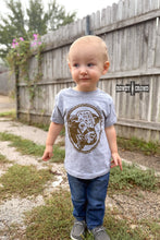 Load image into Gallery viewer, KIDS Happy Hereford Tee- BROWN - Mavictoria Designs Hot Press Express
