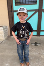 Load image into Gallery viewer, BROWN- Rowdy Kid Tee - Mavictoria Designs Hot Press Express
