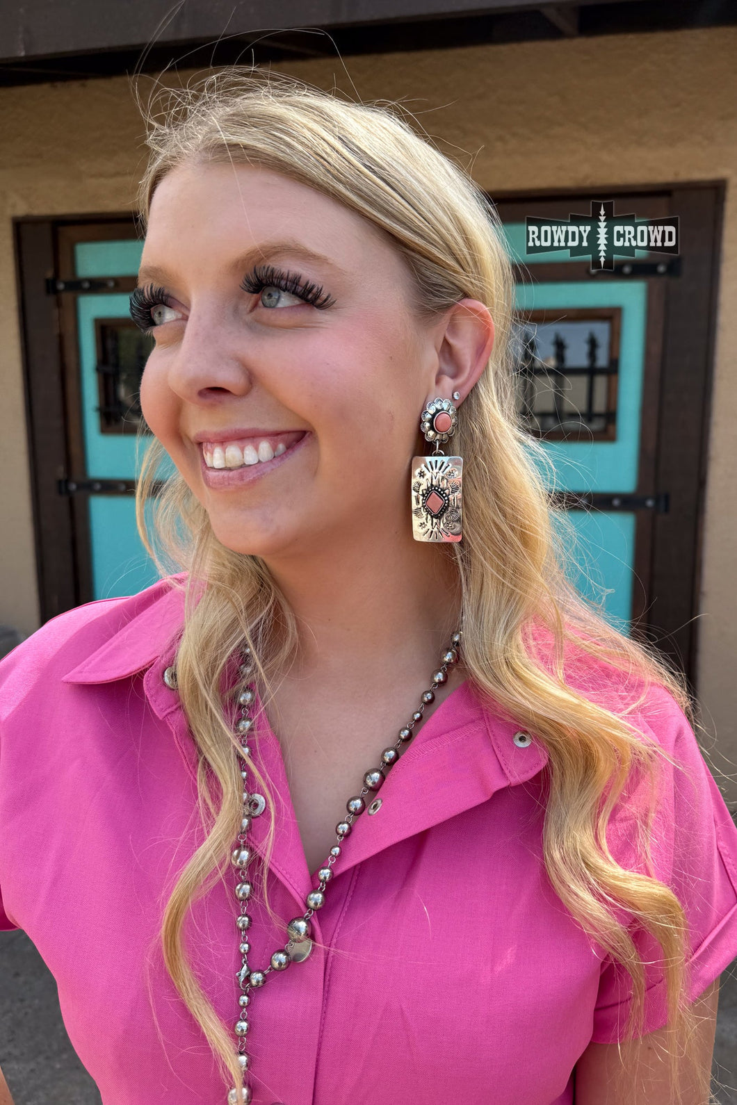 Rodeo Queen Earrings - Mavictoria Designs Hot Press Express
