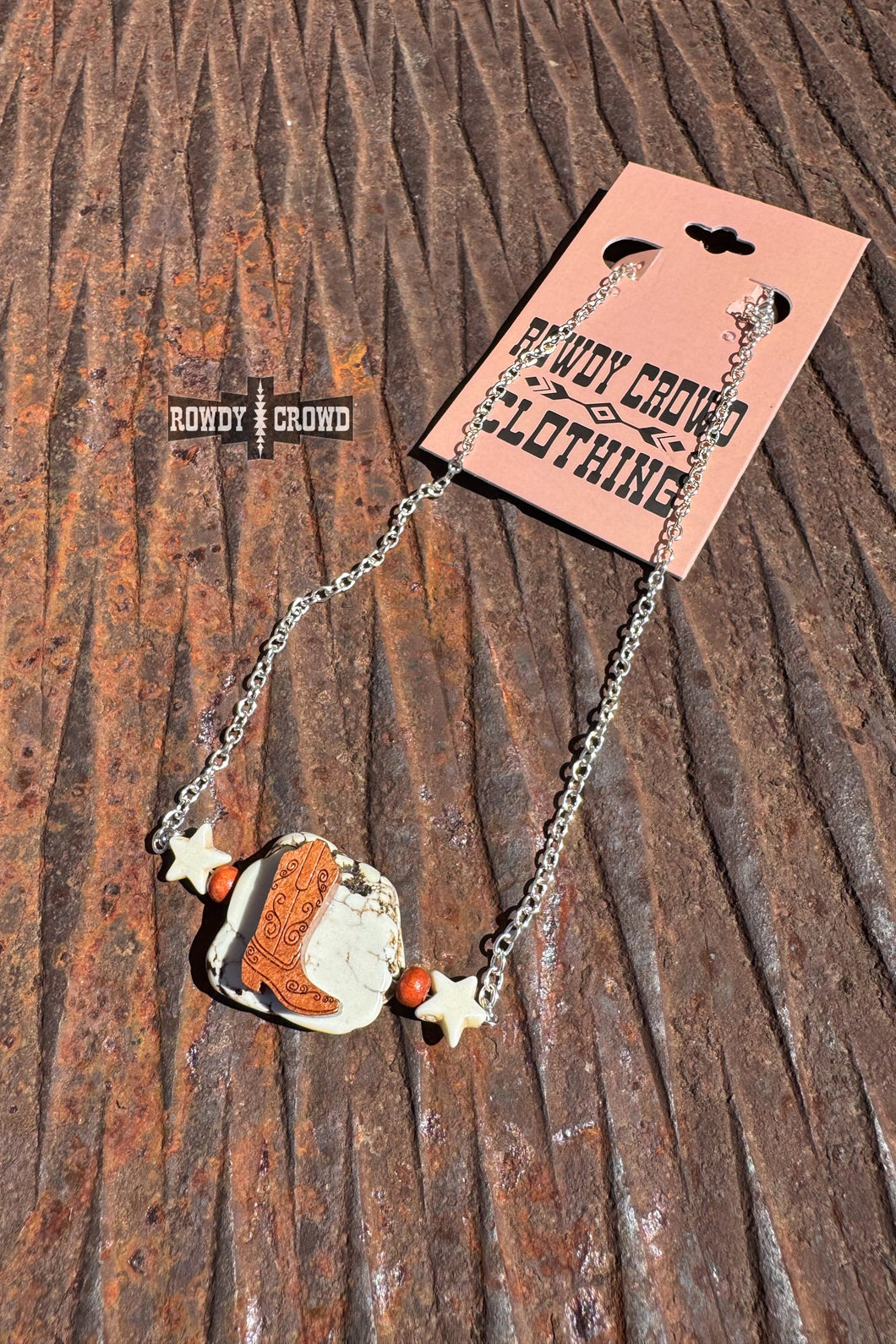 Starry Boot Necklaces - Mavictoria Designs Hot Press Express