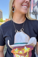 Load image into Gallery viewer, Hey Cowboy Necklace - Mavictoria Designs Hot Press Express

