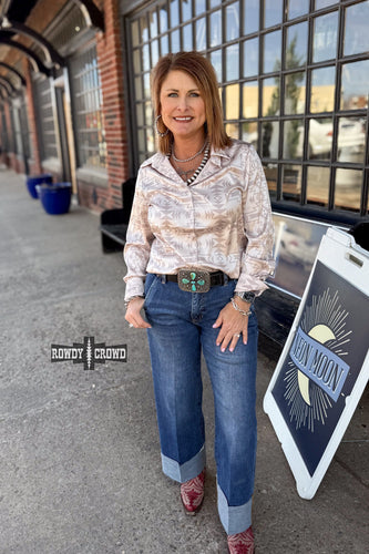 Shiner Silky Button Up - Mavictoria Designs Hot Press Express