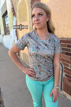 Load image into Gallery viewer, Blooming Desert Tee - Mavictoria Designs Hot Press Express
