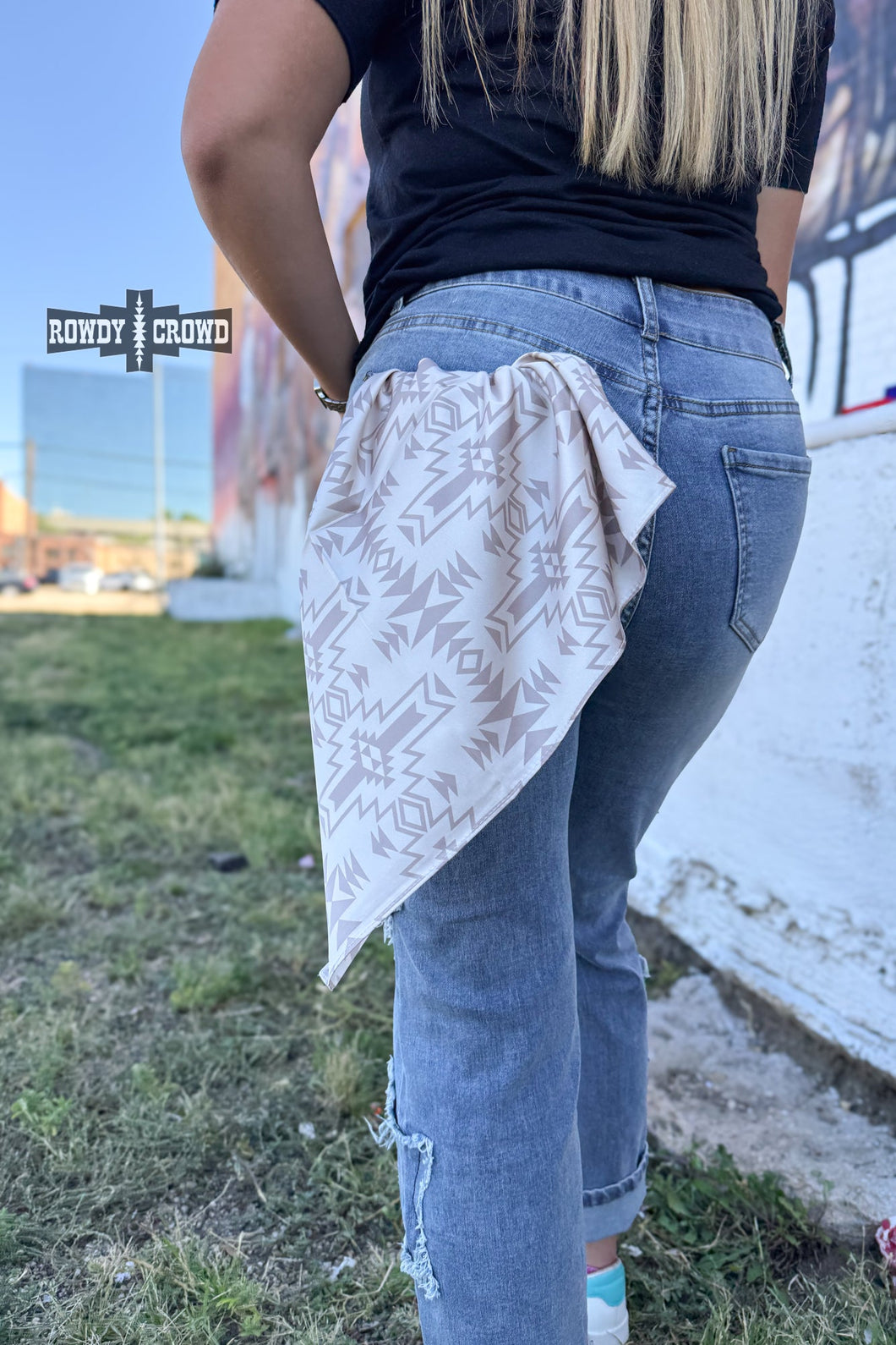 SMALL Go Round Wild Rag - Mavictoria Designs Hot Press Express