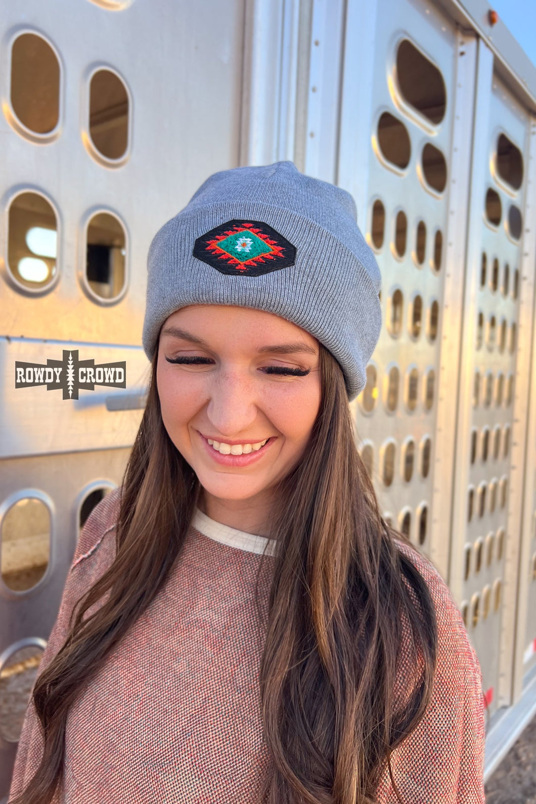 Alvarado Aztec Beanie - Mavictoria Designs Hot Press Express