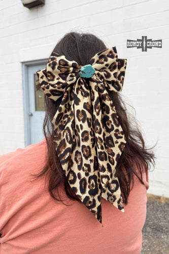 Loungin' Leopard Bow - Mavictoria Designs Hot Press Express