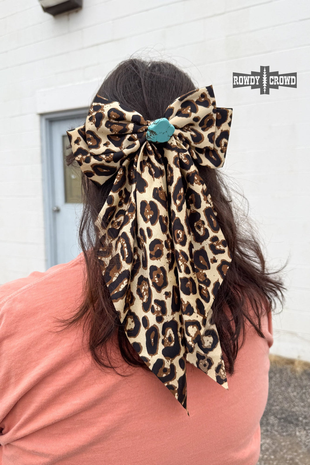 Loungin' Leopard Bow - Mavictoria Designs Hot Press Express