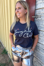 Load image into Gallery viewer, COWGIRLS CLUB Tee - Mavictoria Designs Hot Press Express
