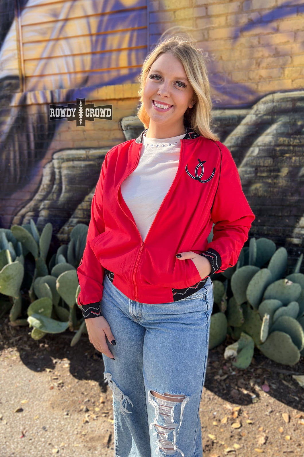 Buckaroo Bomber Jacket - Mavictoria Designs Hot Press Express