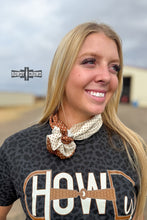 Load image into Gallery viewer, SMALL Polka Dot Coffee Wild Rag - Mavictoria Designs Hot Press Express
