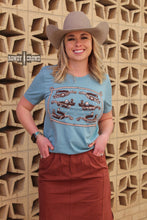 Load image into Gallery viewer, Cowgirl Spurs Tee - Mavictoria Designs Hot Press Express
