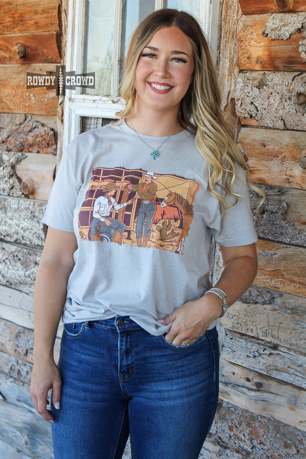 Like a Cowboy Tee - Mavictoria Designs Hot Press Express