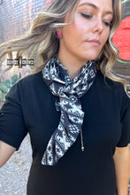 Load image into Gallery viewer, SMALL Aztec Nights Wild Rag/ Scarf - Mavictoria Designs Hot Press Express
