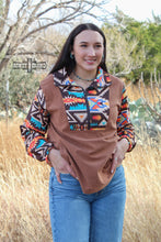 Load image into Gallery viewer, Herdsman Half Zip Pullover - Mavictoria Designs Hot Press Express
