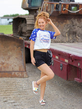 Load image into Gallery viewer, BLACK- Shenandoah Stud Shorts - Mavictoria Designs Hot Press Express
