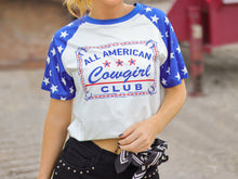 Load image into Gallery viewer, All American Cowgirl Tee - Mavictoria Designs Hot Press Express
