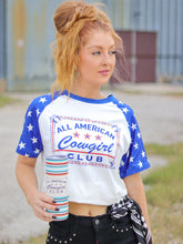 Load image into Gallery viewer, All American Cowgirl Tee - Mavictoria Designs Hot Press Express
