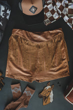 Load image into Gallery viewer, ROUND UP SKORT* SADDLE - Mavictoria Designs Hot Press Express
