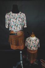 Load image into Gallery viewer, ROUND UP SKORT* SADDLE - Mavictoria Designs Hot Press Express
