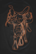 Load image into Gallery viewer, STOLEN SADDLE TEE [XL-3X ONLY] - Mavictoria Designs Hot Press Express
