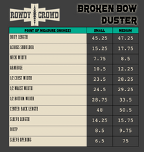 Load image into Gallery viewer, Broken Bow Duster - Mavictoria Designs Hot Press Express

