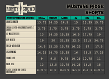 Load image into Gallery viewer, Mustang Ridge Shorts - Mavictoria Designs Hot Press Express
