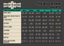 Load image into Gallery viewer, The Wild &amp; Free Shorts - Mavictoria Designs Hot Press Express
