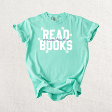 Load image into Gallery viewer, Read more Books Graphic Tee - Mavictoria Designs Hot Press Express
