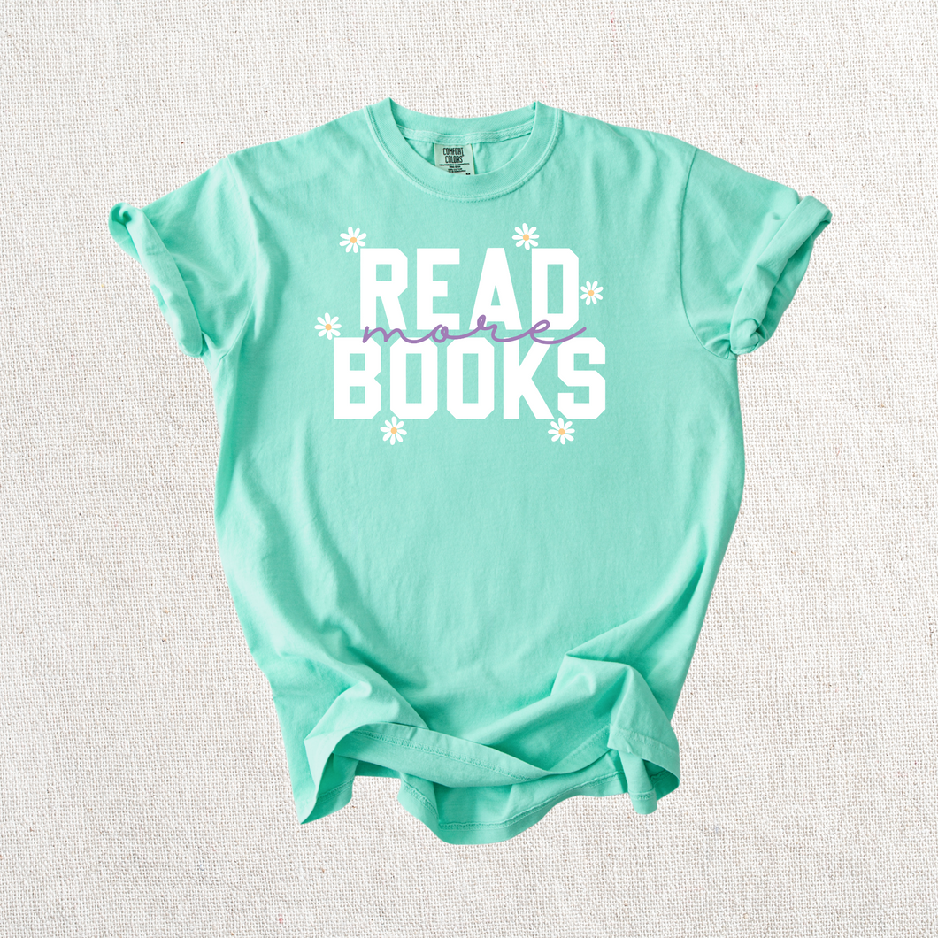 Read more Books Graphic Tee - Mavictoria Designs Hot Press Express