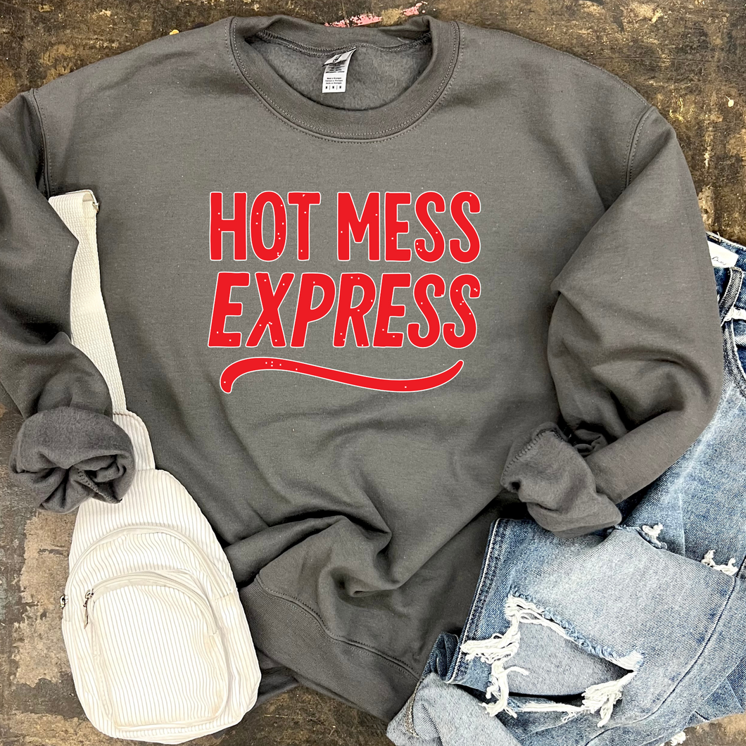 Hot Mess Express Graphic Tee and Sweatshirt - Mavictoria Designs Hot Press Express