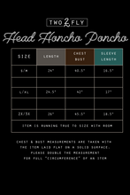 Load image into Gallery viewer, HEAD HONCHO PONCHO [2X/3X ONLY] - Mavictoria Designs Hot Press Express
