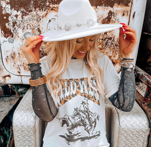 Wild West western graphic tee - Mavictoria Designs Hot Press Express