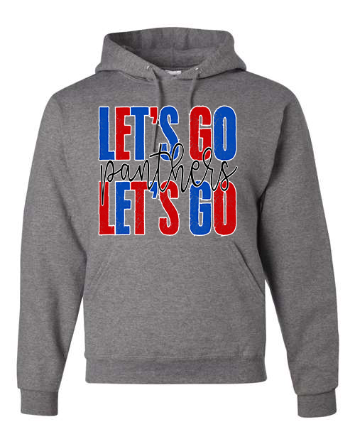 Toddler Let's Go Panthers Let's Go Gray Rabbit Skins - Mavictoria Designs Hot Press Express