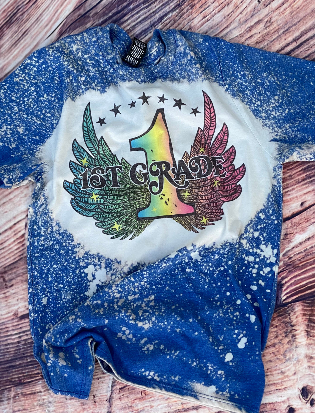 Grade winged bleached tees! Pick Grade 1-6! - Mavictoria Designs Hot Press Express