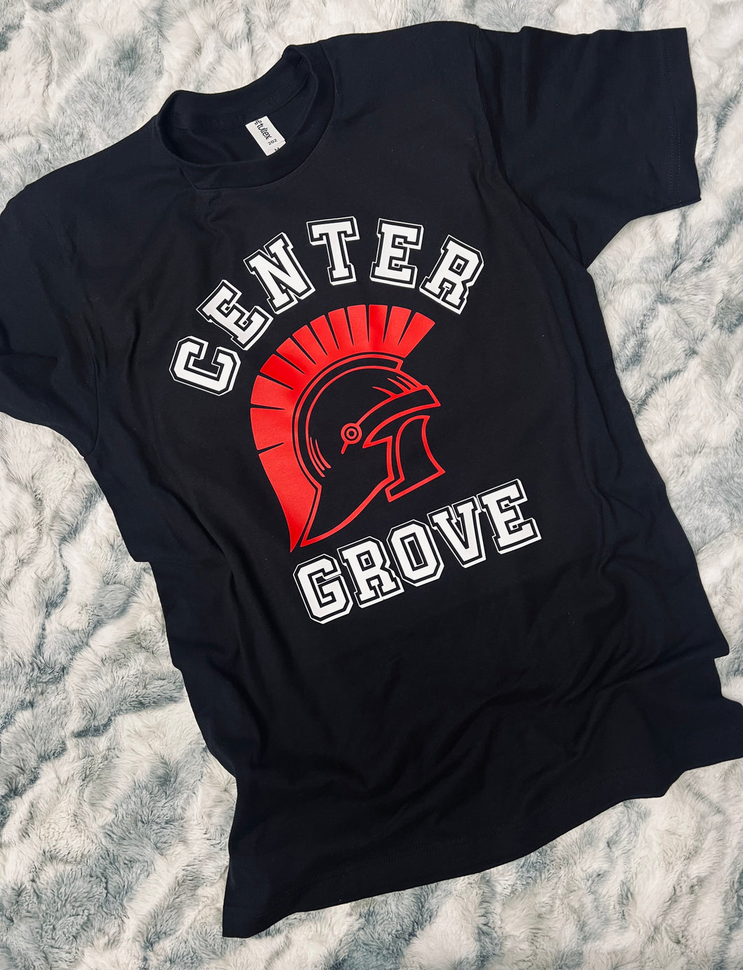 Center Grover black graphic tee long sleeve crew or hoodie - Mavictoria Designs Hot Press Express