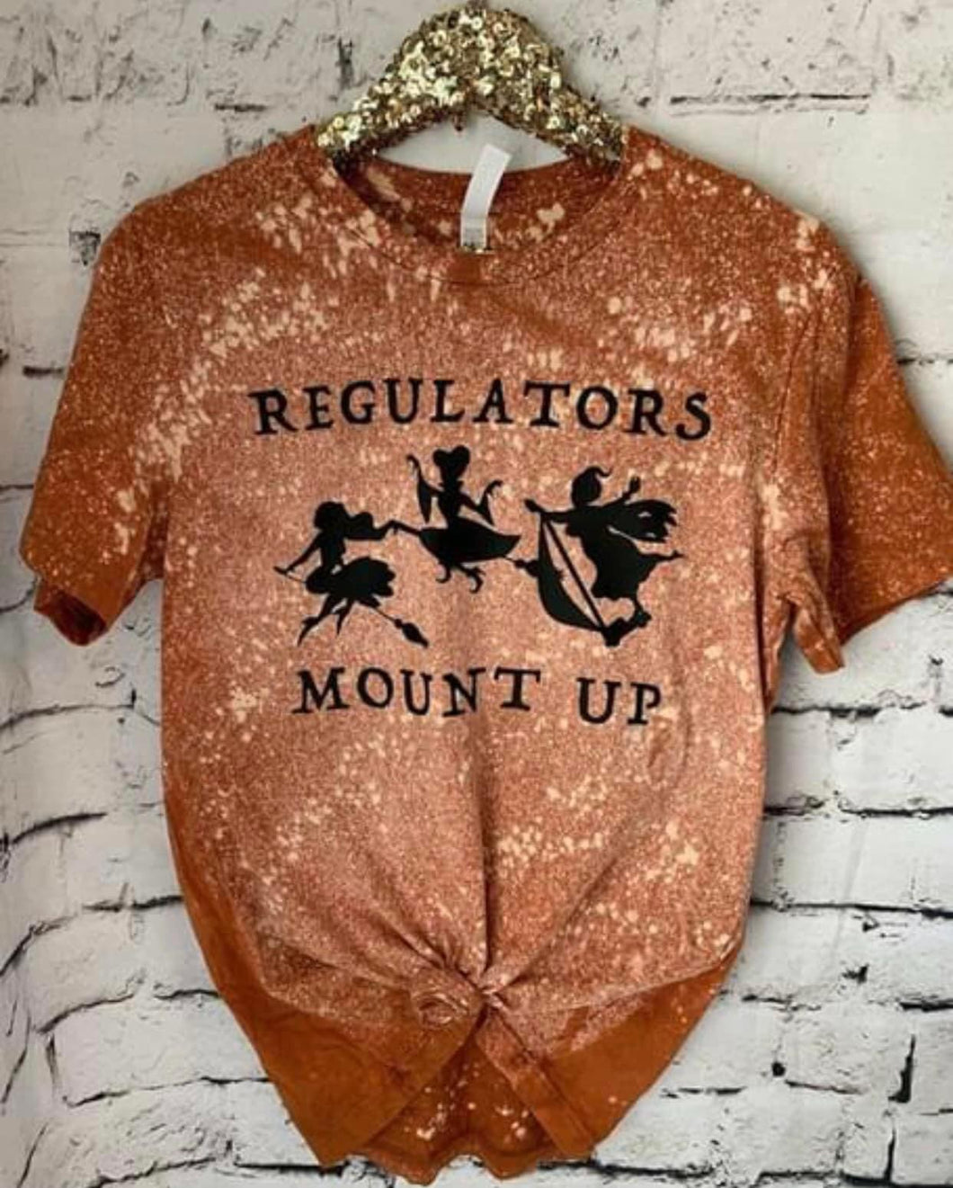 Regulators mount up bleached graphic tee crewneck hoodie or long sleeve - Mavictoria Designs Hot Press Express
