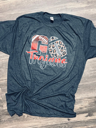 Go Trojans. Mommy Daddy & me shirts. Graphic tees. - Mavictoria Designs Hot Press Express