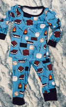 Load image into Gallery viewer, Preorder S’mores PJ Sets. Boy and Girl Sets available. - Mavictoria Designs Hot Press Express
