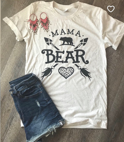 Mama Bear. Heart. arrows. - Mavictoria Designs Hot Press Express